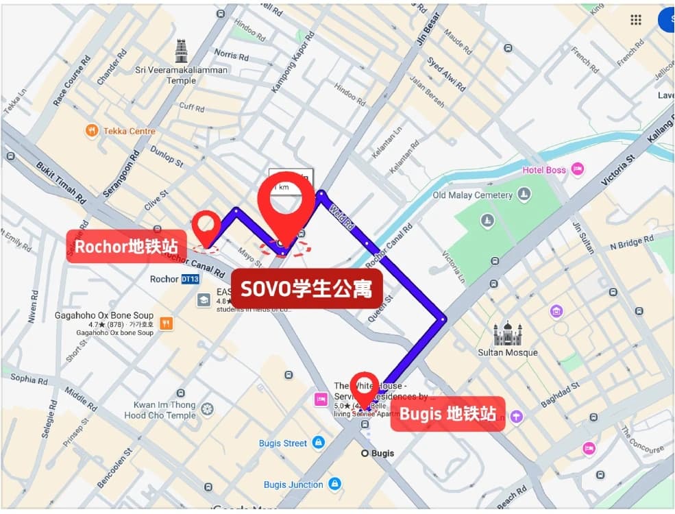 公共客厅与静音自习研讨区